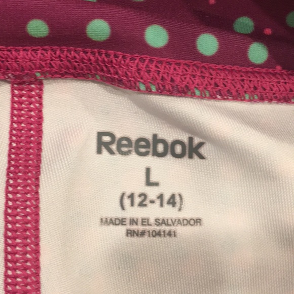 Reebok girls athletic capris sz L (12-14) - Picture 3 of 3